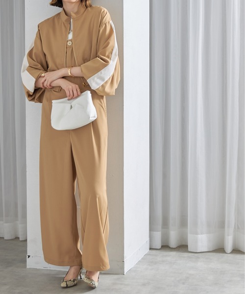 「each」 ブルゾン FREE ブラック レディース_画像3