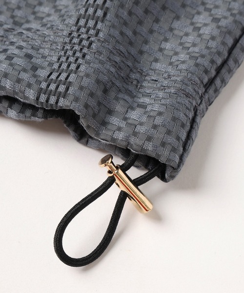 CULLNI（クルニ） tシャツ Sheer Tile Check Drawstring Short Sleeve