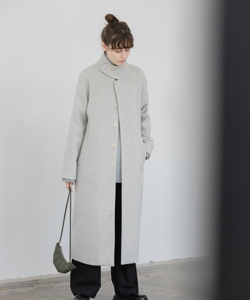 「EKCOOKIES」 チェスターコート S ベージュ レディース_画像7