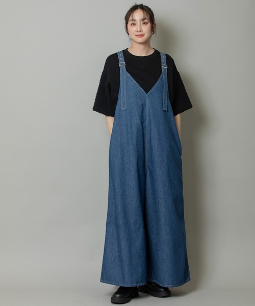 「Munich」 オールインワン S ブルー レディース_画像2