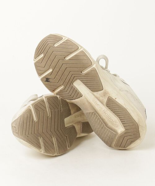 「New Balance」 ローカットスニーカー 24.0cm ベージュ レディース_画像3
