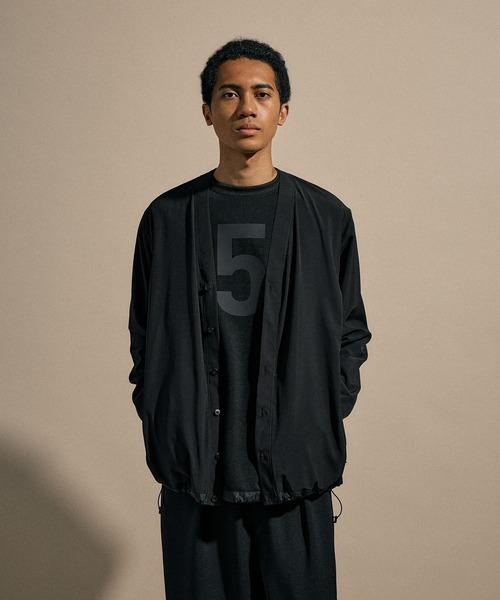 NUMERALS（ヌメラルズ） カーディガン 「NUMERALS」PANEL CARDIGAN