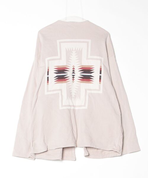 Pendleton ベージュ カーディガン L PENDLETON（ペンドルトン） カーディガン LARGE グレイッシュベージュ