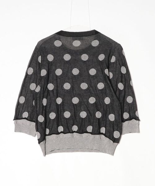 「ZUCCa」 7分袖ニット M size ブラック レディース_画像2