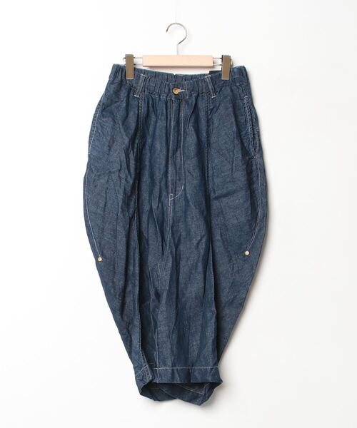 「mercibeaucoup，」 デニムパンツ 01 ネイビー レディース