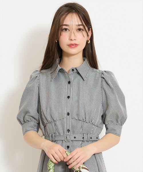 WILLSELECTION（ウィルセレクション） ワンピース 半袖 ベルト付き