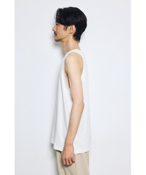 AZUL BY MOUSSY（アズールバイマウジー） タンクトップ 引き揃え天竺