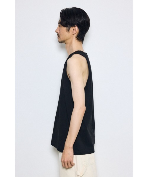 AZUL BY MOUSSY（アズールバイマウジー） タンクトップ 引き揃え天竺