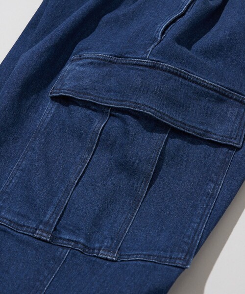 「FREAK'S STORE」 カーゴパンツ MEDIUM ブラック メンズ_画像6