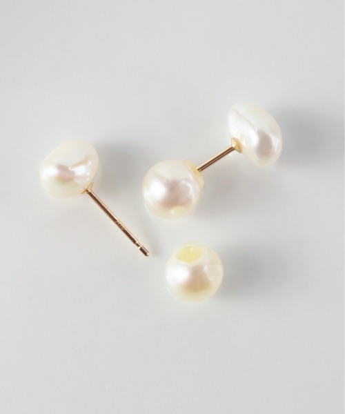 「anq.」 ピアス(両耳用) ONE SIZE ホワイト レディース_画像5