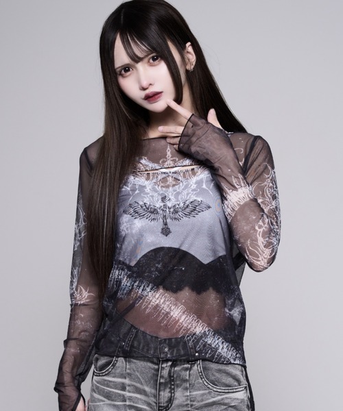 トップス REFLEM REFLEM（レフレム） tシャツ 「REFLEM/レフレム」タトゥーシアースキン