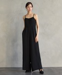 パーティードレス パンツドレス フラワーモチー...の詳細画像2