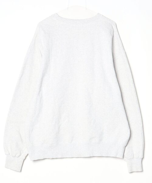 「BEAMS T」 スウェットカットソー X-LARGE ライトグレー メンズ_画像2