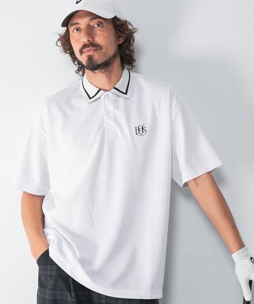 URBAN RESEARCH Sonny Label uvカット ポロシャツ OOPS 吸水速乾ライン