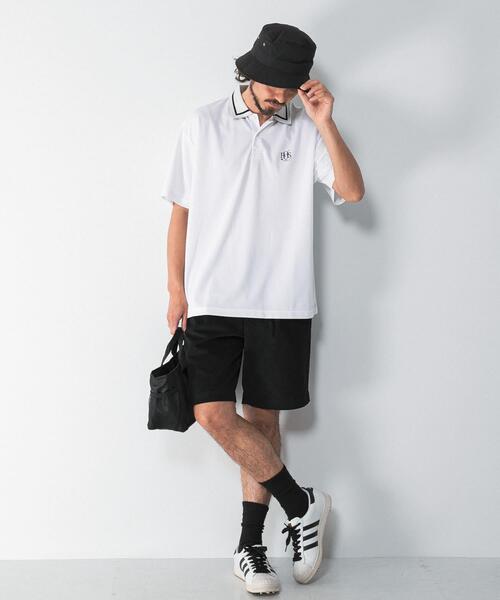 URBAN RESEARCH Sonny Label ポロシャツ 半袖 OOPS 吸水速乾ライン