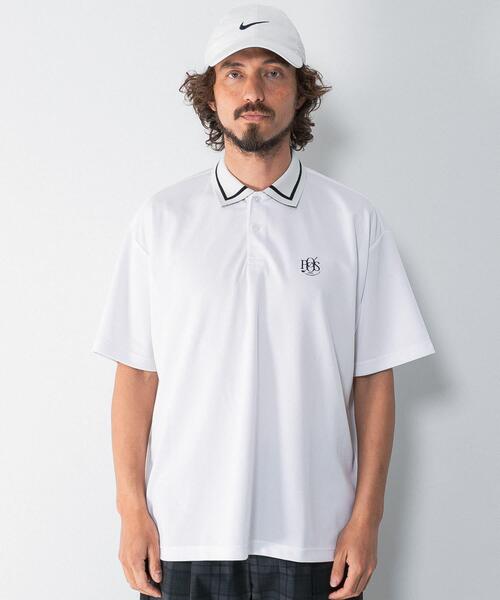 URBAN RESEARCH Sonny Label ポロシャツ 半袖 OOPS 吸水速乾ライン