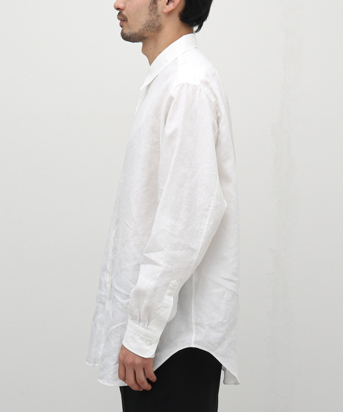 「EDIFICE LA BOUCLE」 長袖シャツ 2 ホワイト メンズ_画像8