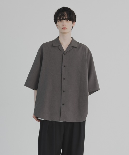 「remer」 半袖シャツ SMALL ブラック メンズ_画像7