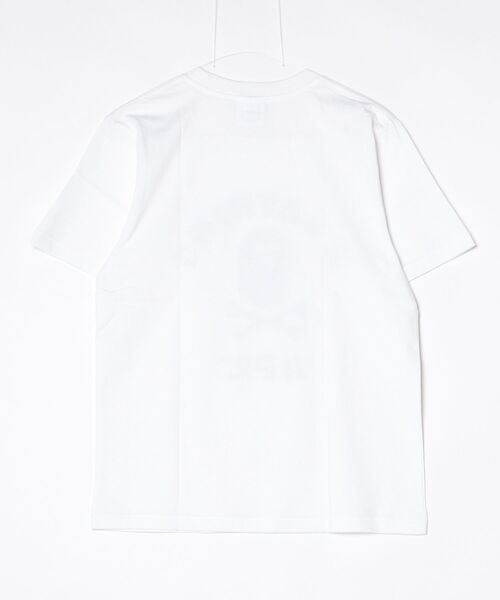 tシャツ APE CROSSBONE COLLEGE TEE レディースの画像