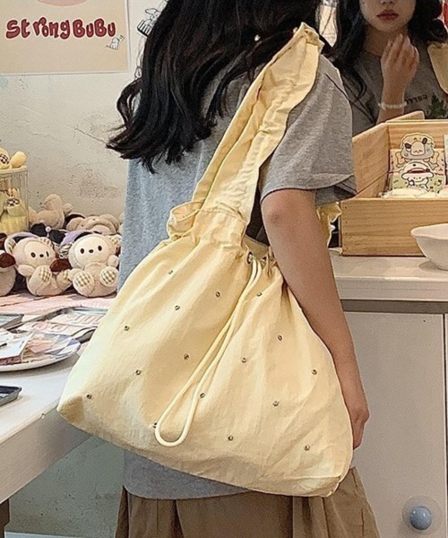 center i ショルダーバッグ バッグ フリルハンドルショルダーバッグ