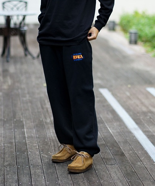 「RVCA」 スウェットパンツ LARGE ブラック メンズ_画像4