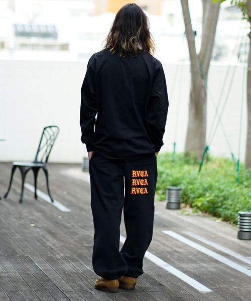 「RVCA」 スウェットパンツ LARGE ブラック メンズ_画像7