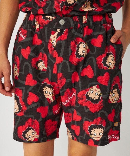 パンツ 「Loudmouth:ラウドマウス」ベティ・ブープ / BETTY BOOP コラボショートパンツ メンズ_2