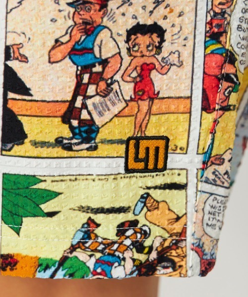 パンツ 「Loudmouth:ラウドマウス」ベティ・ブープ / BETTY BOOP コラボショートパンツ メンズ_9