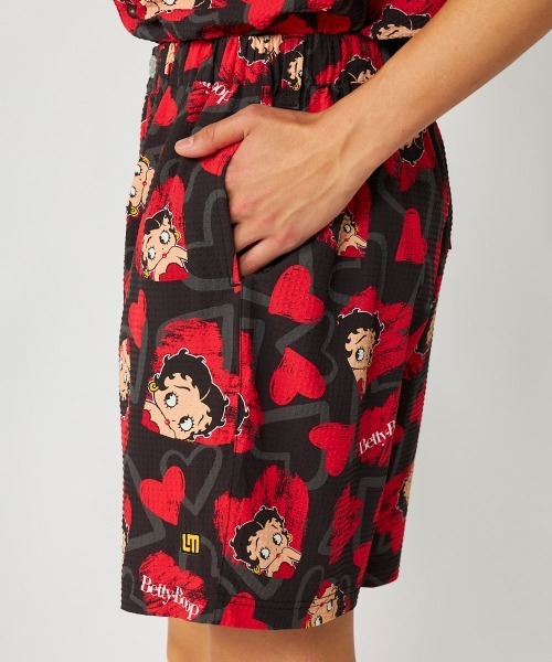 パンツ 「Loudmouth:ラウドマウス」ベティ・ブープ / BETTY BOOP コラボショートパンツ メンズ_12