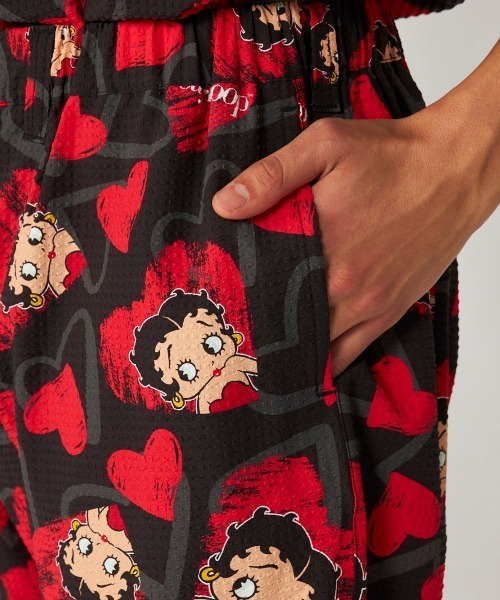 パンツ 「Loudmouth:ラウドマウス」ベティ・ブープ / BETTY BOOP コラボショートパンツ メンズ_15