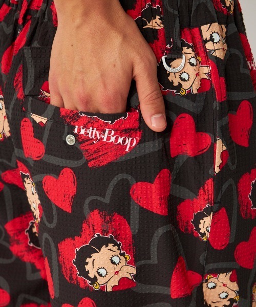 パンツ 「Loudmouth:ラウドマウス」ベティ・ブープ / BETTY BOOP コラボショートパンツ メンズ_16