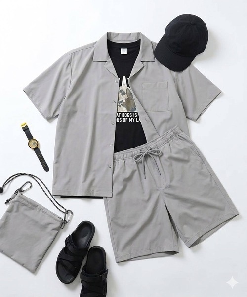 PIMLICO（ピムリコ） セットアップ セットアップ 夏 半袖シャツ