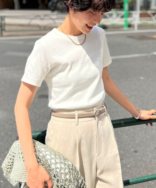 「NOLLEY'S」 半袖Tシャツ 38 ブラック レディース_画像7