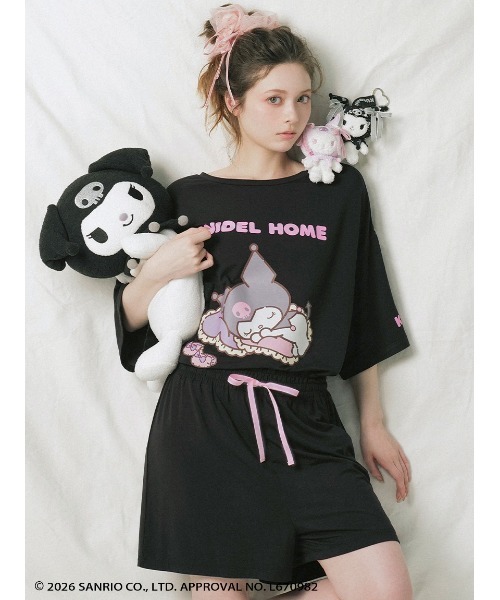 SNIDEL HOME パジャマ ルームウェア 「クロミ」「接触冷感」カット