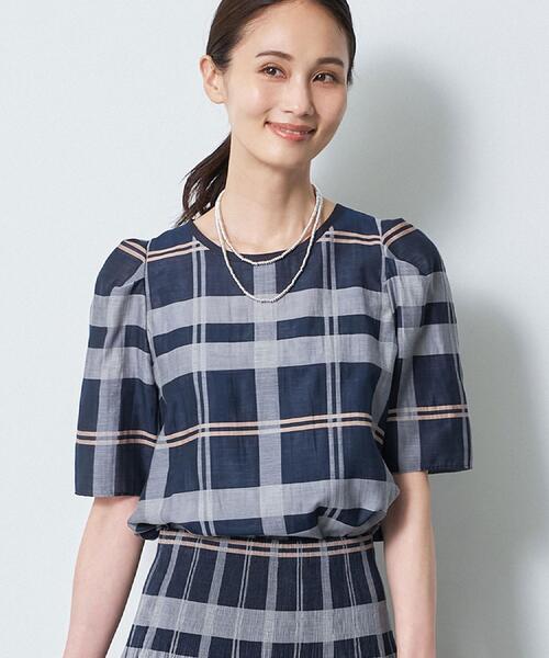 MKさま　専用 JULYNINE 半袖パフスリーブブラウス Reflect（リフレクト） ブラウス シャツ 半袖 「セットアップ／手洗い
