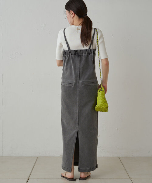 「LOUNGEDRESS」 7分袖ニット FREE ブラウン レディース_画像8