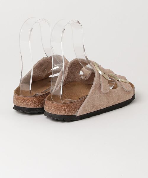 「BIRKENSTOCK」 フラットサンダル 38 ライトブルー レディース