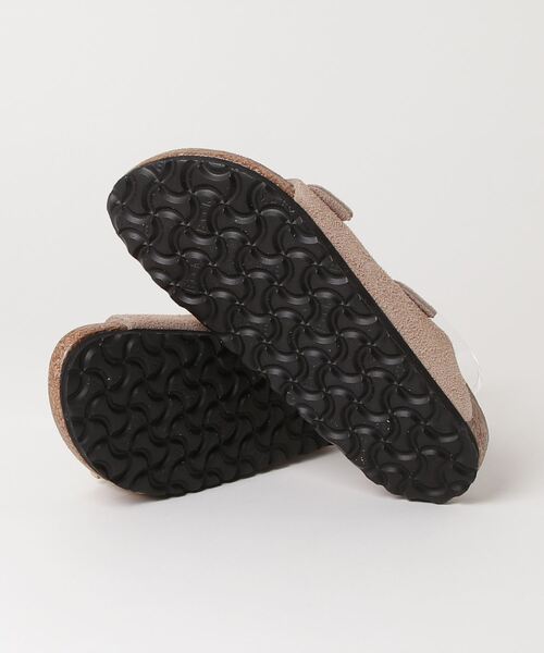 「BIRKENSTOCK」 フラットサンダル 38 ライトブルー レディース