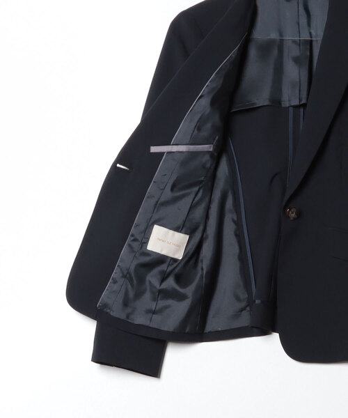 「Perfect Suit FActory」 テーラードジャケット 5号 ネイビー レディース_画像3