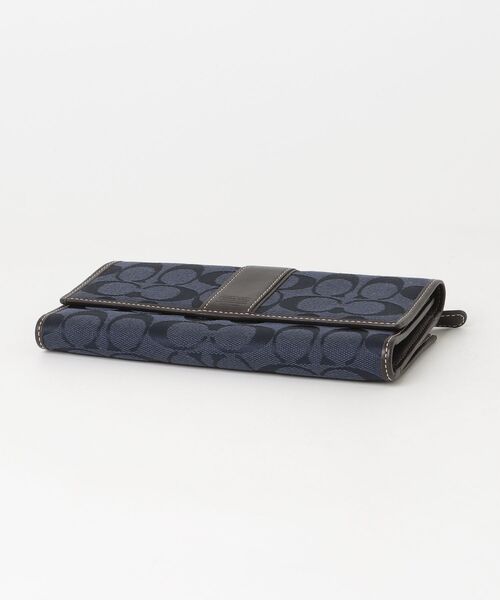COACH 長財布 ネイビー　新品 COACH（コーチ） 財布 - ネイビー レディース : ZOZOTOWN Yahoo!店
