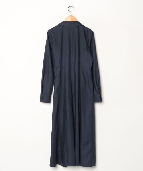 「BLUE LABEL CRESTBRIDGE」 長袖ワンピース 38 ネイビー レディース_画像2