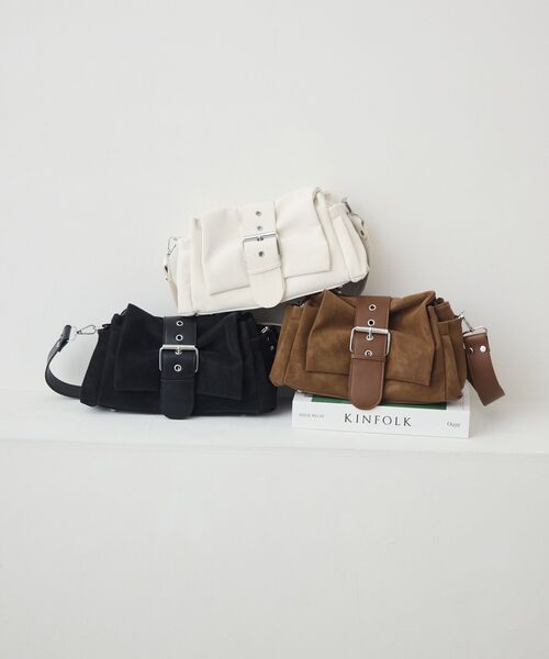 「RETRO GIRL」 ショルダーバッグ ONE SIZE ブラック レディース_画像2