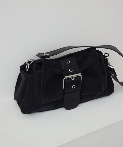 「RETRO GIRL」 ショルダーバッグ ONE SIZE ブラック レディース_画像3