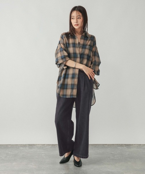 OAMC 22aw RE:WORK ワイドデニム バギー GLOBAL WORK（グローバルワーク） ワイドパンツ ジーンズ デニム