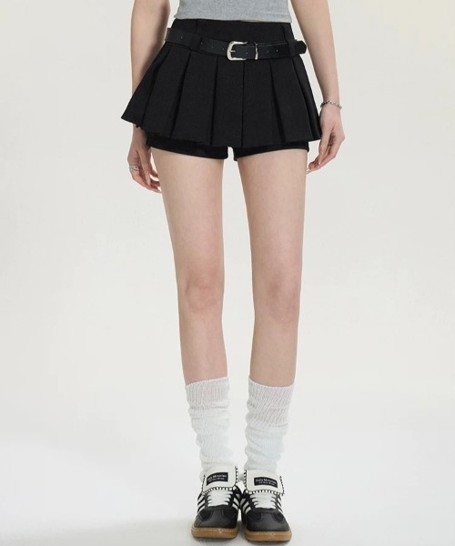 「LADY LIKE」 キュロット M ブラック レディース_画像5