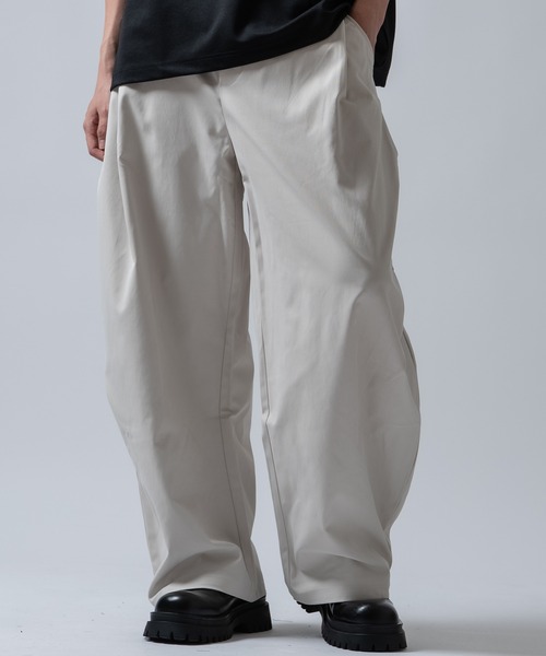 ワイドパンツ パンツ バルーンワイドパンツ メンズ レディース