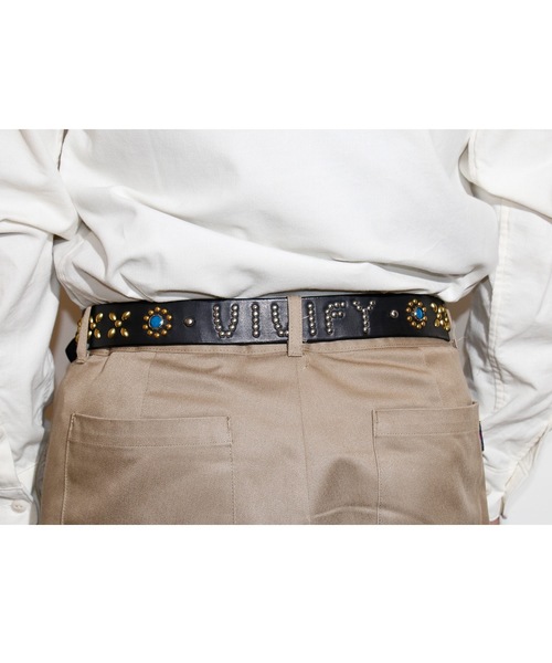 定価4万超 VIVIFY West Coast Cross Studs Belt West Coast Cross Studs Belt - VIVIFY STORE