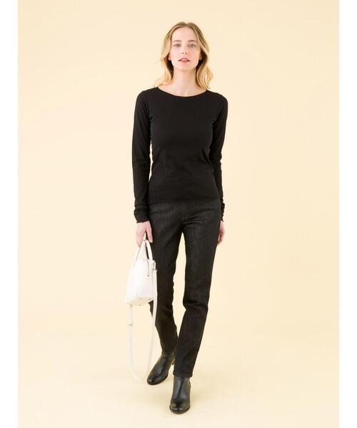 人気★agnes b. ロングスリーブTシャツ★レザール(とかげ) 長袖 SF64 TS レザールTシャツ ｜agnès b. FEMME（ファム