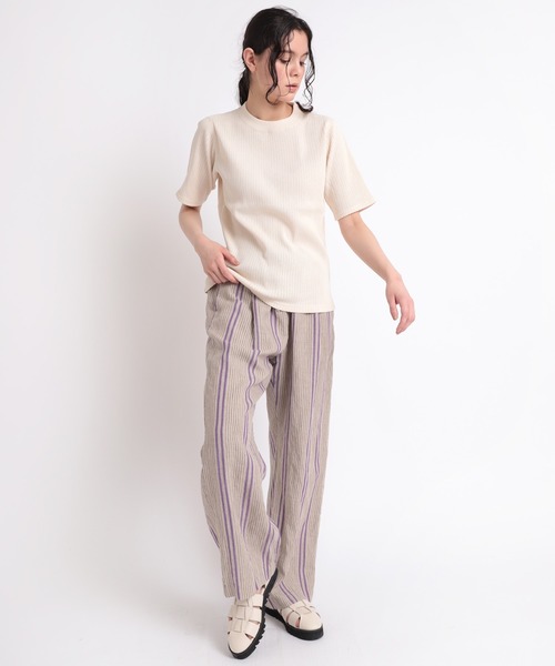 tシャツ M1850 針抜きリブ半袖Ｔ レディース RNA-N tシャツ M1850 針抜きリブ半袖T レディース : ZOZOTOWN