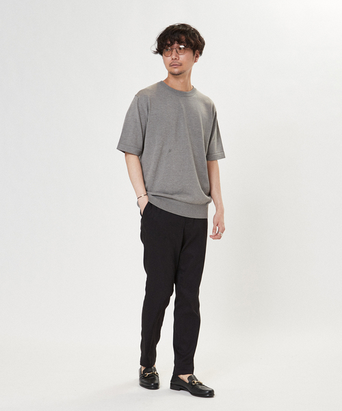 エディフィス サマーニット EDIFICE EDIFICE（エディフィス） ニット ウォッシャブル サマーニット Tシャツ